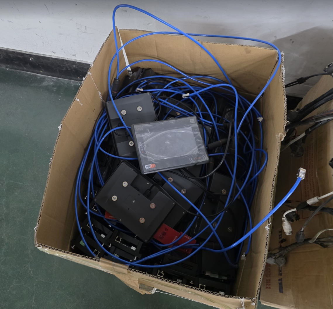 更换下的旧设备（预留图片位置）